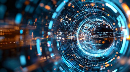 Obraz premium Innovative Investment Opportunity: Embracing Digital Diversification Through Holographic Strategy