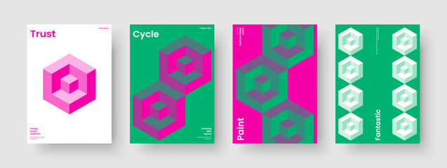 Isolated Book Cover Layout. Geometric Business Presentation Design. Modern Background Template. Flyer. Report. Brochure. Poster. Banner. Journal. Portfolio. Advertising. Newsletter. Notebook