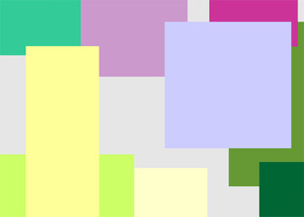 Fototapeta premium Abstract background with colored boxes