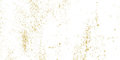 Doted and confetti golden glitter on transparent background. Shiny glittering dust. Gold glitter sparkle confetti that floats down falling. Vector illustration