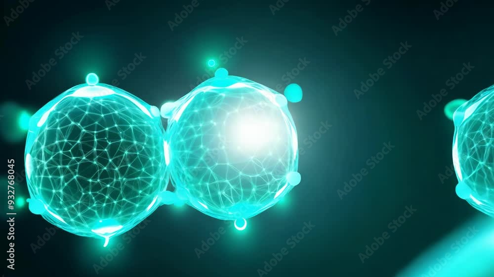 Poster exploring the intricate structure of cellular networks in high-resolution detail