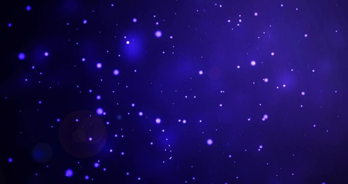 Colorful bokeh background shiny particles falling light rays moving 4K video. Clean soft elegant luxury Happy New Year festive events sparkly bg. Game atmosphere birthday bash animation. Glowy embers
