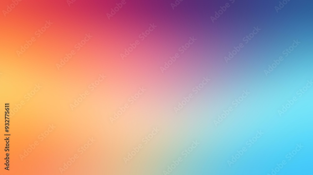 Poster plain gradient background with seamless color transition for modern design aesthetics