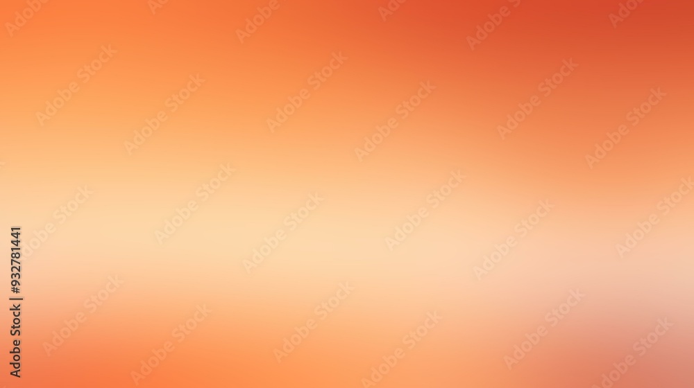 Poster apricot color gradient background with soft transitions and warm, inviting tones