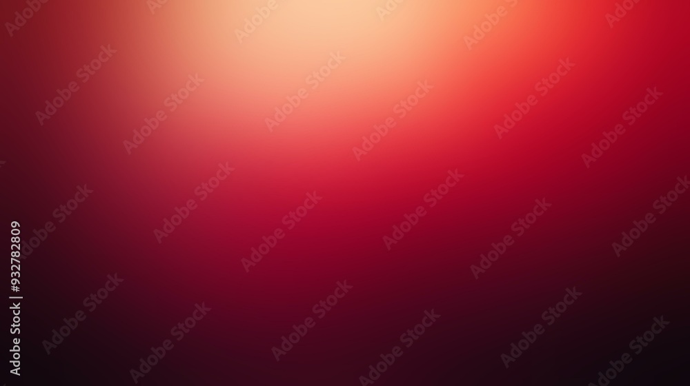 Poster ruby red color gradient background with bold, intense tones and seamless transitions