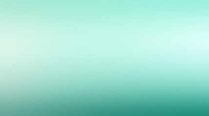 Obraz premium Mint Color Gradient Background with Fresh, Cool Tones and Smooth Transitions
