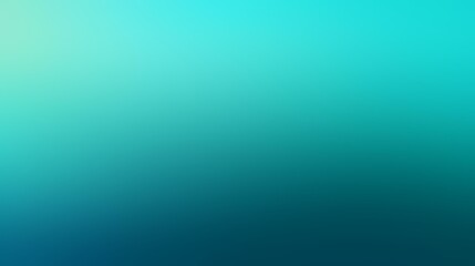Obraz premium Teal Color Gradient Background with Deep, Cool Tones and Smooth Transitions