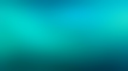Turquoise Color Gradient Background with Rich, Vibrant Tones and Smooth Transitions