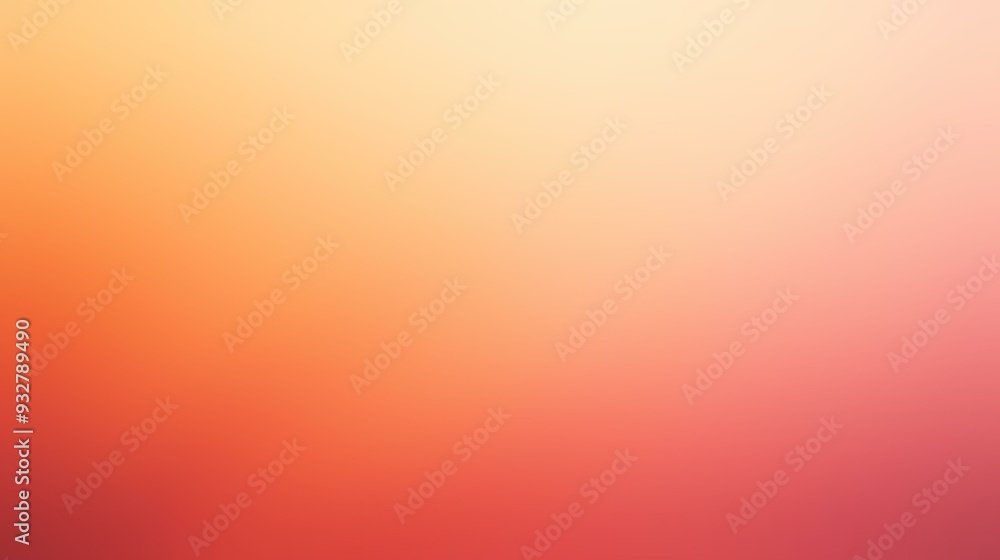 Poster salmon color gradient background with warm, subtle tones and smooth blending
