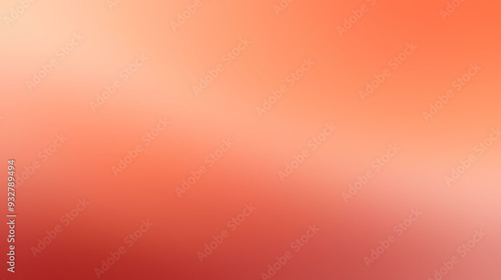 Poster salmon color gradient background with warm, subtle tones and smooth blending