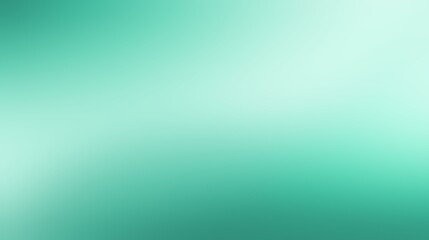 Mint Green Color Gradient Background with Subtle Shading and Refreshing Green Hues
