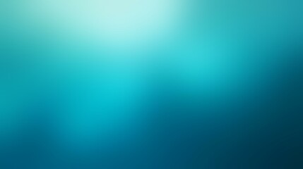 Fototapeta premium Aqua Color Gradient Background with Gentle Blending and Calming, Oceanic Shades