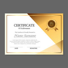 certificate image and border frame