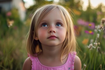 Little Girl Wondering