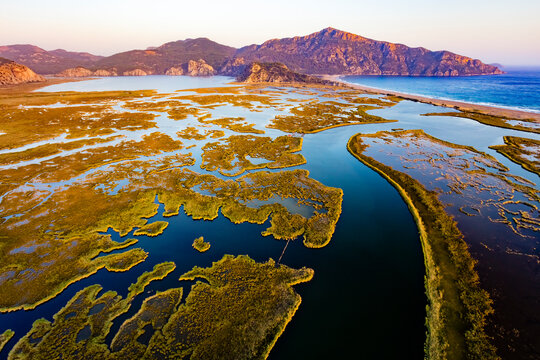 Dalyan, Koycegiz, Mugla, Turkey.