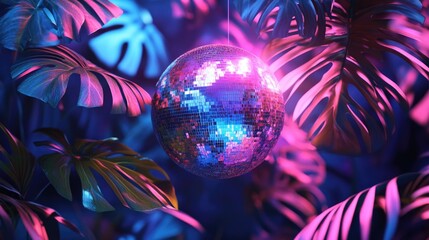 Disco Ball Jungle Tree