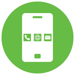 Message, phone, communication icon