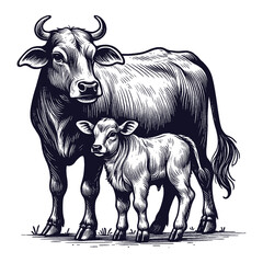 cow vector