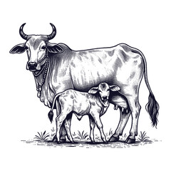 cow vector