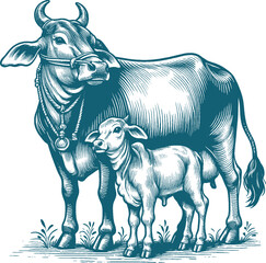cow vector