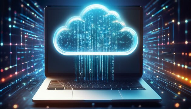 クラウドコンピューティングの概念cloud computing concept