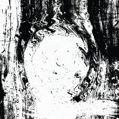 Black and white grungy abstract background. Vector illustration
