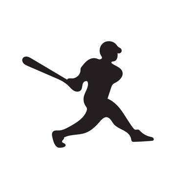 recommend clip art: Baseball clipart,  Baseball Player silhouette, betting baseball player Illustration 