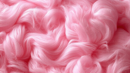 Fototapeta premium Pink Cotton Candy Seamless Background