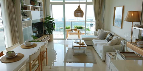 Fototapeta premium room interior