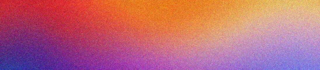 blue, red, orange, yellow, purple grainy background, noisy pastel color gradient banner, textured poster header cover backdrop design