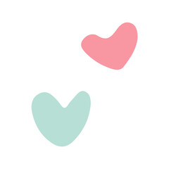 Pastel Watercolor Heart