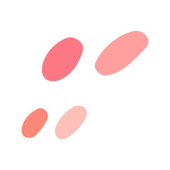 Pastel Watercolor Blotches