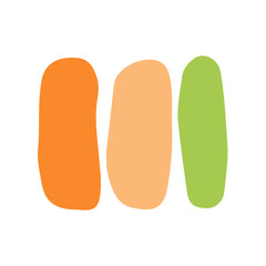 Pastel Watercolor Paint Streaks