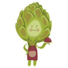 Cute Character plant Illustration