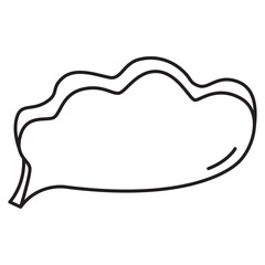 bubble talk transparent background