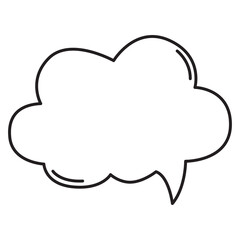 bubble talk transparent background