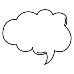 bubble talk transparent background