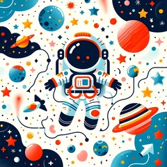 Fototapeta premium Galactic Explorer 