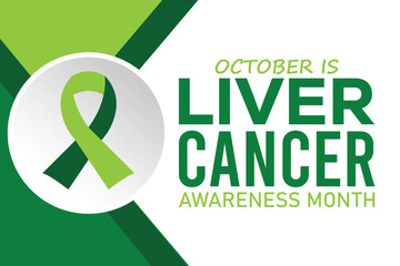 liver cancer awareness month. banner background vector illustration with awareness design