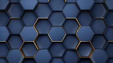 Obraz premium symmetric collection abstract pattern hexagonal