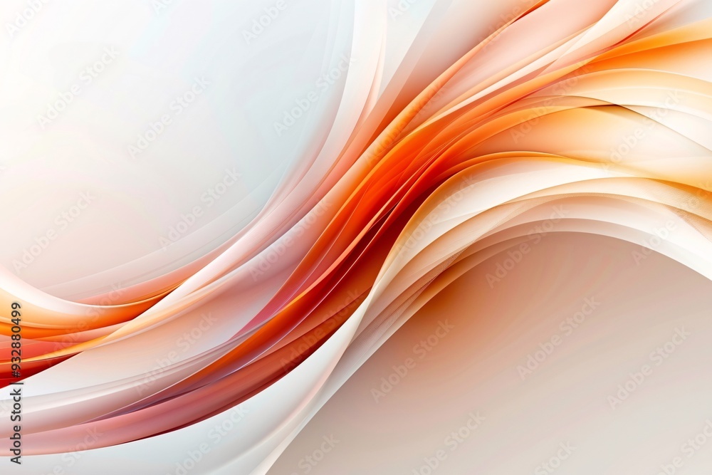Poster an abstract background with swirling shapes and a dynamic color scheme, providing plenty of space fo