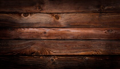 Rich Grain: Dark Wood Background for Design