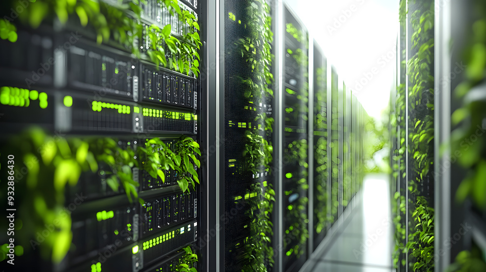 Poster the integration of green data centres and sustainable computing practices in the tech industry isola