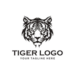 tiger logo vector template designs