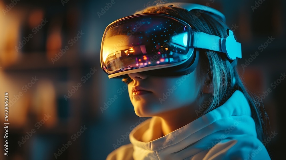 Poster human with technology internet learning and study online class webinar technology elearning online e