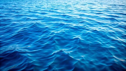 Fototapeta premium Flat blue water texture perfect for backgrounds, blue, flat, water, texture, background, ocean, sea, ripple, calm, serene, peaceful