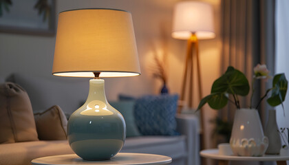Ideas for a luxurious and elegant table lamp design.