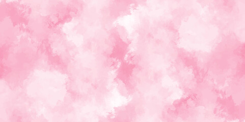 Fototapeta premium abstract colorful background with bokeh .Delicate sepia background with paint stains watercolor texture .subtle watercolor pink yellow blue gradient illustration. 