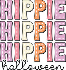 Retro groovy Halloween sublimation design, Halloween illustration. Halloween t-shirt, Retro Halloween cute ghost, Halloween SVG Craft