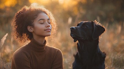 multiracial girl sitting,resting,her dog outside in the park training him spending leisure time together concept of relationship between dog,teenager everyday life,pet-art-scale-_x.jpeg